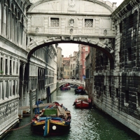 Bridge of Signs, Venice Italy